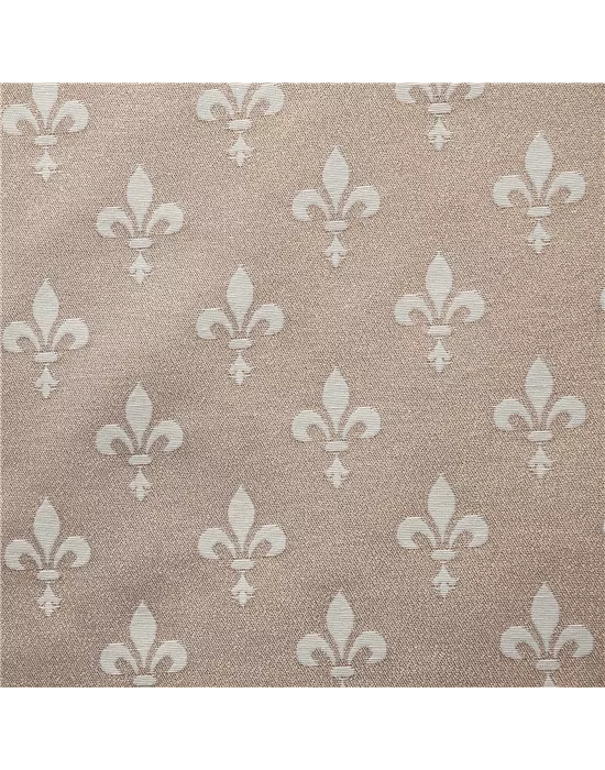 Jacquard Lurex Flor de Lis