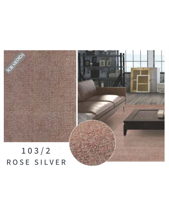 TAPETE TERGIT ROSE SILVER